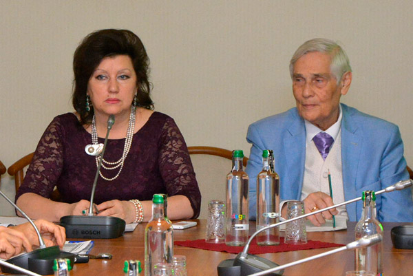 Н.А. Журавлева и А.И. Елькин на Конгрессе ММП